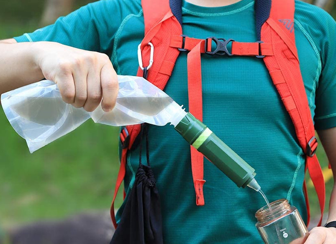 Purificadores de agua portables para senderismo
